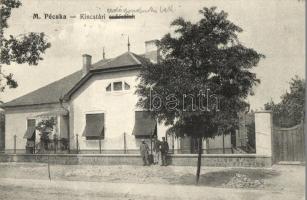 Pécska, Magyarpécska, Pecica; Kincstári erdészlak / foresters office, house (EK)