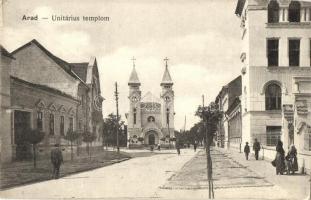 Arad, Unitárium templom, Kerpel Izsó kiadása / Unitarian church (EK)