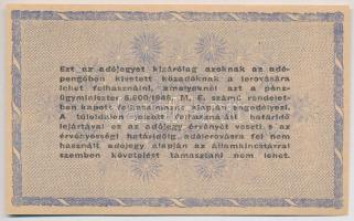 1946. 10.000.000AP fordított címer T:I,I-
Adamo P54A