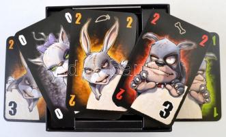 6 db Játékkártya (Uno, Oink, Wizard, Zombeasts, Csótánypóker, Tutto (bontatlan csomagban))