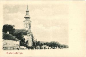 Katalinfalva, Ravni Topolovac; templom / church (EK)