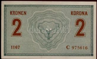 1914. 2K T:II+ alig látható hajtással, törve nem!