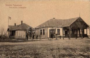 Palánka, Backa Palanka; Hajóállomás a vendéglővel, W. L. 682 / 667. / ship station, restaurant (EK)