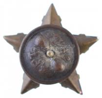 Szovjetunió DN Vörös csillag jelvény csavaros hátlappal T:2
Soviet Union ND Red star badge with scr...