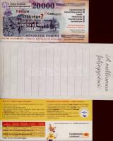 4klf bankjegyet ábrázoló modern reklámpénz T:I