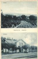 Ipolypásztó, Pásztó, Pastovce; Látkép, vasútállomás / general view, railway station (Rb)