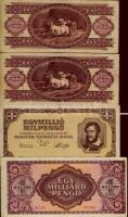 1920-1992. korona, pengő, infla, forint tétel 23klf bankjegy T:II+,II,III,IV (kevés)