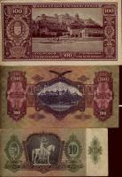 1920-1992. korona, pengő, infla, forint tétel 23klf bankjegy T:II+,II,III,IV (kevés)