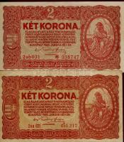 1920-1992. korona, pengő, infla, forint tétel 23klf bankjegy T:II+,II,III,IV (kevés)