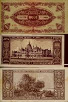 1920-1992. korona, pengő, infla, forint tétel 16klf bankjegy T:II+,II,III,IV (kevés)