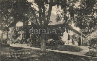 Nagytagyos (Környe); Konkoly Thege Imre háza (EK)