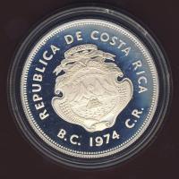 Costa Rica 1974. 50C Ag "Teknősbéka" T:PP