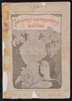 1899 Tavaszi Nemzetközi Kiállítás. Tárgymutató az Országos Magy. Képzőművészeti Társulat 1899. évi Tavaszi nemzetközi kiállítására. Bp., 1899, Singer és Wolfner. Kiadói papírkötésben, viseltes papírborítóval, de belül jó állapotban.