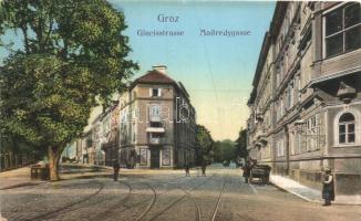 Graz, Glacisstrasse, Maifredygasse, A. Schlauer / streets (EK)