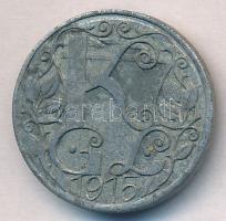 Ausztria / Marchtrenk hadifogolytábor 1915. 20h Zn T:2,2- 
Austria / Marchtrenk POW camp 1915. 20 H...