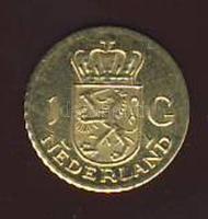 Hollandia modern mini Au pénz 1G Juliana 0,333 minőségű T:PP