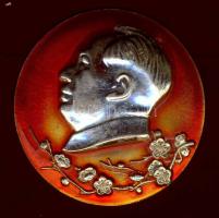 Kínai Népköztársaság "Mao Ce-tung" nagyalakú kitűző