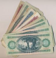 25db-os vegyes magyar forint bankjegy tétel, közte 1949. 100Ft T:II-III-