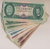 24db-os vegyes magyar forint bankjegy tétel T:II-III-