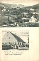 Zgornja Kungota, Zgorne Sv. Kungote, St. Ober-Kunigund; F. J. Pachernigs Gasthaus und Fleischhauerei / guest house, butcher (EK)