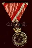 Signum Laudis eredeti dobozban, feltehetően újraaranyozva T:2 k