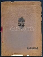 1921 A Magyar Jövő Szövetség Nagybányai Horthy Miklósné főméltóságú nagyasszonynak hódolattal. Márto...