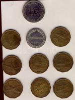 10db klf modern zseton, főleg "Shell" T:1,2