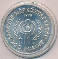 1979. 200Ft Ag "Nemzetközi gyermekév" T:BU
