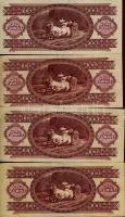 100Ft 1949. (2x), 1962. (4x), 1980. (2x), 1984. (2x), 1992. (1x), 1993. (1x) összesen 12db T:II+,II,...