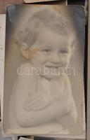 cca 1880-1930 Nagy magyar fotó tétel, benne sok keményhátú, kb 60 db