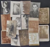 30 db magyar katonai fotó az első világháborúból, több hadszíntérről, vegyes témában / Military worl...