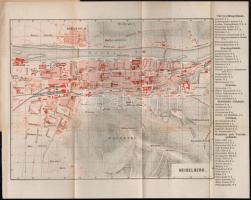 Führer durch die Universitätsstadt Heidelberg und Umgegend. Woerl's Reisehandbücher. Würzburg-W...