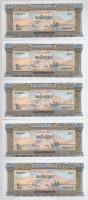 Kambodzsa 1972. 50R (10x) sorszámkövetők T:I
Cambodia 1972. 50 Riels (10x) sequential serials C:UNC...