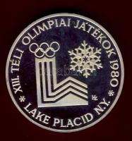 1980. 200Ft Ag "Lake Placid-Téli olimpia" piefort (vastag) T:PP Csak 3000db! R!