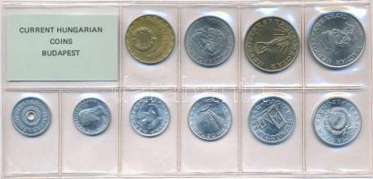 1989. 2f-20Ft 10db klf, érmés forgalmi sor fóliatokban T:1
Adamo FO22