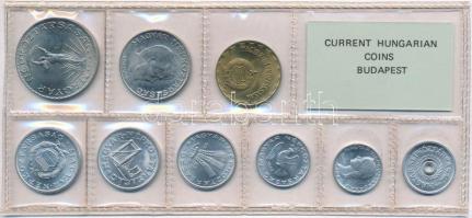 1982. 2f-10Ft (9xklf) érmés forgalmi sor fóliatokban T:1
Adamo FO15