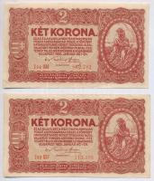 1920. 2K (2x) "2aa" + 1920. 10K + 1920. 20K T:II,II