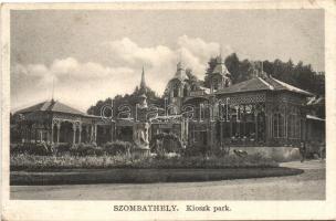 Szombathely, Kioszk park, Donáth Gyula kiadása (EK)