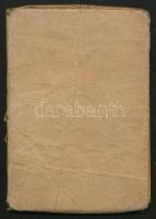 1910 Házalókönyv, sok bejegyzéssel, bélyegzővel, okmánybélyeggel (2 korona), viseltes borítóban, elv...