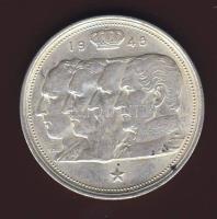 Belgium 1948. 100Fr Ag francia nyelvű variáns T:2