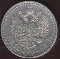 Oroszország 1901. 1R Ag T:3+