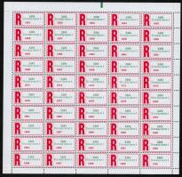 2 db 50-es teljes ív K-ragjegy (Velence 2, Pásztó 1) + 1 db 50-es teljes ív Ajánlási ragjegy (Dunaúj...