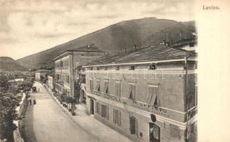 Levico, Hotel Corona, I. R. Ufficio Postale & Telegrafico, Luigi Marsoner / hotel, post and telegraph office (EK)