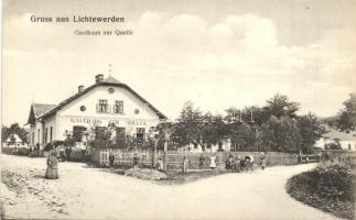 Svetla Hora, Lichtewerden; Gasthaus zur Quelle / guest house, J. J. Olbrich (EK)