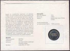 Spanyolország 1991. 200P "Madrid-Kultúrális főváros" érmés, bélyeges boríték T:BU