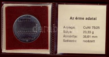 1983. 100Ft "FAO" T:BU Eredeti dísztokban, tanúsítvánnyal!