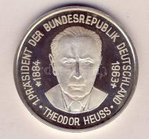 NSZK 1974. "25 éves az NSZK" Ag 23,1g T:PP