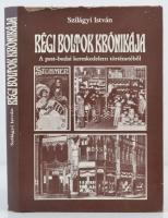 Szilágyi István: Régi boltok krónikája. A pest-budai kereskedelem történetéből. Bp., 1986, Közgazdasági és Jogi Könyvkiadó. Kiadói egészvászonkötésben, régi üzletreklámokkal gazdagon díszített kissé szakadozott papír védőborítóval.