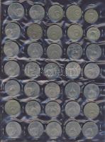 Szovjetunió 1964-71. 1R (35x) emlékpénzek, főleg különböző, közte ritkábbak T:2,3