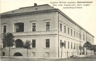 Szatmárnémeti, Satu Mare; Irgalmas Nővérek anyaháza, Római katolikus kisdedóvónő, tanítónőképző intézet, elemi iskola / Catholic teachers' training school (EK)